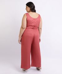 Macacao-Feminino-Mindset-Plus-Size-com-Faixa-Para-Amarrar-na-Cintura-Decote-V-Rosa-Escuro-9959950-Rosa_Escuro_2 Macacao-Feminino-Mindset-Plus-Size-com-Faixa-Para-Amarrar-na-Cintura-Decote-V-Rosa-Escuro-9959950-Rosa_Escuro_2