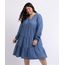 Vestido-Feminino-Mindset-Plus-Size-Curto-com-Recortes-Manga-longa-Azul-Medio-9962175-Azul_Medio_1