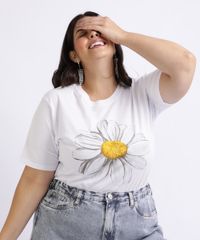T-shirt-Feminina-Mindset-Plus-Size-Margarida-Manga-Curta-Decote-Redondo-Branca-9962513-Branco_1