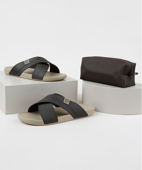 Chinelo-Masculino-Cartago-Dakar-Tiras-Cruzadas---Necessaire-Bege-9953777-Bege_1