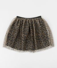 Saia-em-Tule-Infantil-Estampada-Animal-Print-de-Onca-Marrom-9958040-Marrom_2