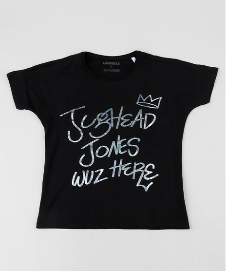 Blusa-Juvenil-Riverdale--Jughread--Manga-Curta-Preta-9961521-Preto_1