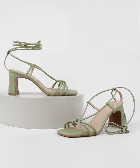 Sandalia-Feminina-Oneself-com-Faixa-para-Amarrar-Bico-Quadrado-Salto-Alto-Reto-Verde-Claro-9962451-Verde_Claro_1
