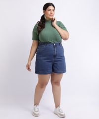 Short-Jeans-Feminino-Mindset-Plus-Size-Reto-Cintura-Alta-com-Bolsos-Azul-Escuro-9955615-Azul_Escuro_3
