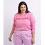 Sueter-Feminino-em-Trico-Mindset-Plus-Size--Keep-Going--Rosa-9955911-Rosa_1