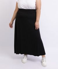 Saia-Feminina-Mindset-Longa-Plus-Size-Plissada-Preta-9956136-Preto_1