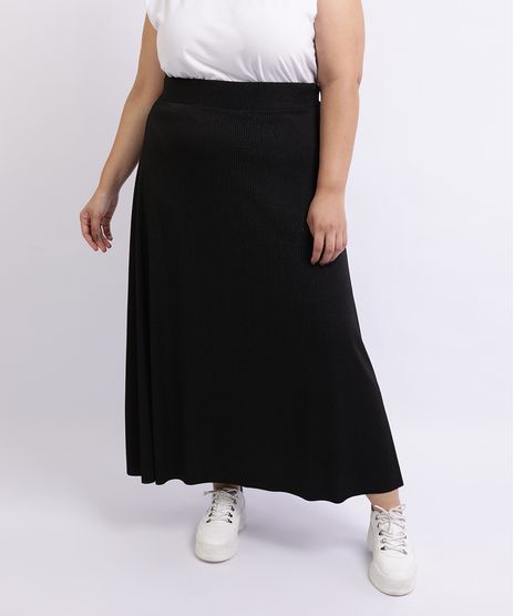 Saia-Feminina-Mindset-Longa-Plus-Size-Plissada-Preta-9956136-Preto_1