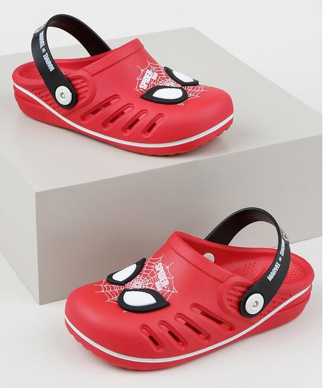 Babuche-Infantil-Grendene-Homem-Aranha-Vermelha-9957817-Vermelho_1
