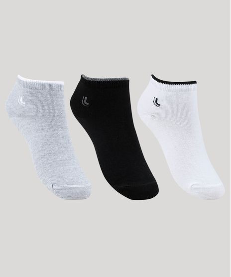 Kit-de-3-Meias-Femininas-Lupo-Cano-Medio-Multicor-9960998-Multicor_1