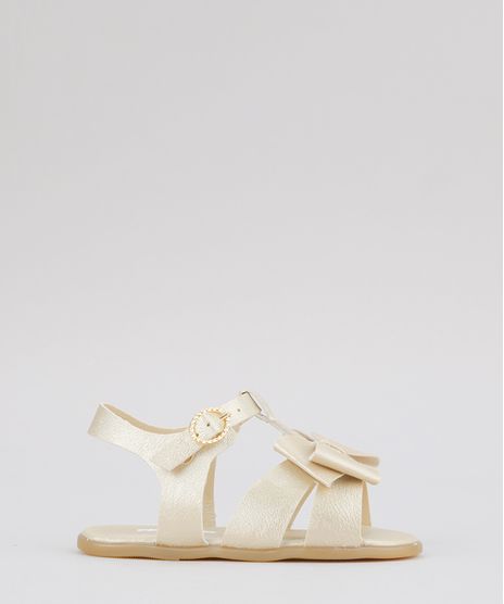 Sandalia-com-Laco-Metalizada-Dourada-8745487-Dourado_1