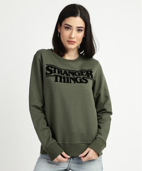 Blusao-de-Moletom-Feminino-Stranger-Things-Verde-Militar-9943398-Verde_Militar_1