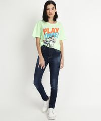 Blusa-Feminina-Toy-Story---Play-Time--Manga-Curta-Decote-Redondo-Verde-9953068-Verde_3