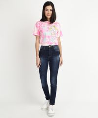 Blusa-Feminina-Hey-Arnold-Estampada-Tie-Dye-Manga-Curta-Rosa-9956949-Rosa_3
