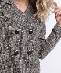 Blazer-Feminino-Texturizado-Transpassado-Curto-com-Botoes-Cinza-9814324-Cinza_4