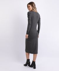 Vestido-Feminino-Midi-Manga-Longa-Bufante-Cinza-Mescla-Escuro-9958246-Cinza_Mescla_Escuro_2