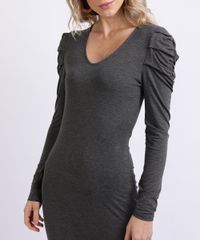 Vestido-Feminino-Midi-Manga-Longa-Bufante-Cinza-Mescla-Escuro-9958246-Cinza_Mescla_Escuro_4
