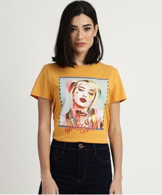 Blusa-Feminina-Arlequina-Manga-Curta-Mostarda-9959441-Mostarda_1