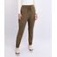 Calca-Feminina-Jogger-em-Suede-Cintura-Alta-Cos-com-Cordao-Verde-9959079-Verde_1