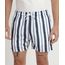 Shorts-Masculino-Estampado-Listrado-de-Elastico--Branco-9959886-Branco_1