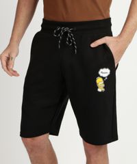 Bermuda-de-Moletom-Masculino-Relexad-Os-Simpsons-com-Bolsos-Preta-9957438-Preto_1