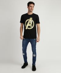 Camiseta-Masculina-Avengers-Manga-Curta-Gola-Careca--Preta-9955461-Preto_3