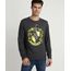 Camiseta-Masculina--Hufflepuff--Harry-Potter-Manga-Longa-Gola-Careca-Cinza-9957540-Cinza_1