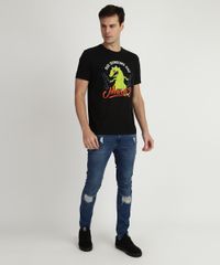 Camiseta-Masculina-Dinossauro-Rugrats-os-Anjinhos-Manga-Curta-Gola-Careca-Preta-9959862-Preto_3