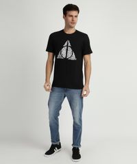 Camiseta-Masculina-Harry-Potter-Curta-Gola-Careca--Preta-9956794-Preto_3