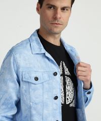 Jaqueta-Jeans-Masculina-Trucker-Estampada-Tie-Dye-com-Bolsos-Azul-9960856-Azul_4