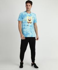 Camiseta-Masculina-Bob-Esponja-Estampada-Tie-Dye-Manga-Curta-Gola-Careca-Azul-9955924-Azul_3 Camiseta-Masculina-Bob-Esponja-Estampada-Tie-Dye-Manga-Curta-Gola-Careca-Azul-9955924-Azul_3