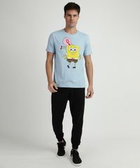 Camiseta-Masculina-Bob-Esponja-Manga-Curta-Gola-Careca--Azul-9956610-Azul_3 Camiseta-Masculina-Bob-Esponja-Manga-Curta-Gola-Careca--Azul-9956610-Azul_3