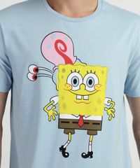 Camiseta-Masculina-Bob-Esponja-Manga-Curta-Gola-Careca--Azul-9956610-Azul_4 Camiseta-Masculina-Bob-Esponja-Manga-Curta-Gola-Careca--Azul-9956610-Azul_4