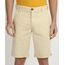 Bermuda-de-Sarja-Texturizada-Masculina-Chino-Reta-com-Bolsos-Amarelo-Claro-9953584-Amarelo_Claro_1