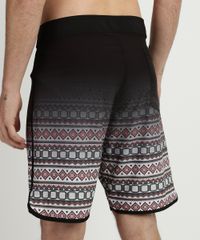 Bermuda-Surf-Masculina-Estampada-Etnica-Preta-9958119-Preto_2