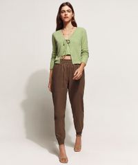 Cardigan-de-Trico-Feminino-com-Cordao-para-Amarrar-Decote-V-Verde-9960199-Verde_2