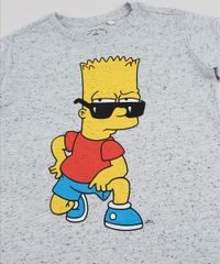 Camiseta-Infantil-Bart-Simpsons-Manga-Curta-Cinza-Mescla-9952989-Cinza_Mescla_2
