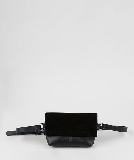 Pochete-Feminina-Envelope-com-Camurca-Preta-9964302-Preto_1 Pochete-Feminina-Envelope-com-Camurca-Preta-9964302-Preto_1