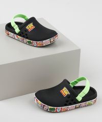 Babuche-Infantil-Grendene-Toy-Story-com-Elastico-Preto-9959926-Preto_1