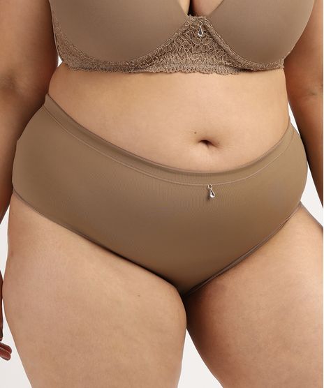 Calcinha-Feminina-Dilady-Plus-Size-Cintura-Alta-Microfibra-Marrom-9961549-Marrom_1