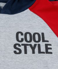 Camiseta-Infantil--Cool-Style--com-Capuz-Manga-Curta-Raglan-Gola-Careca-Cinza-Mescla-Claro-9908216-Cinza_Mescla_Claro_2