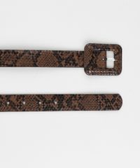 Cinto-Feminino-Medio-com-Fivela-Quadrada-Animal-Print-de-Cobra-Marrom-9922830-Marrom_2