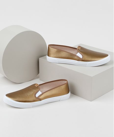 Tenis-Slip-On-Feminino-Moleca-Metalizado-Bronze-9949338-Bronze_1