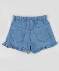 Short-Jeans-Infantil-Clochard-com-Faixa-para-Amarrar-e-Babado-Azul-Medio-9958618-Azul_Medio_2