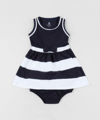 Vestido-Infantil-com-Laco-e-Listras-sem-Manga-Decote-Redondo---Calcinha--Azul-Marinho-9958884-Azul_Marinho_1