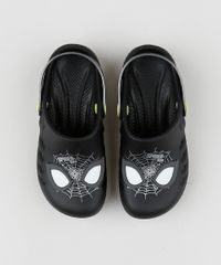 Babuche-Infantil-Homem-Aranha-Preto-9959933-Preto_2