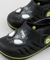 Babuche-Infantil-Homem-Aranha-Preto-9959933-Preto_6