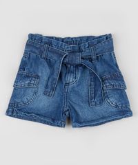 Short-Jeans-Infantil-Clochard-com-Faixa-para-Amarrar--Azul-Medio-9961366-Azul_Medio_1