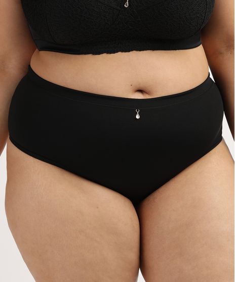 Calcinha-Feminina-Dilady-Plus-Size-Cintura-Alta-Microfibra-Preta-9961549-Preto_1