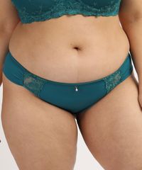 Calcinha-Feminina-Dilady-Plus-Size-Biquini-em-Microfibra-com-Renda-Verde-Escuro-9961555-Verde_Escuro_1