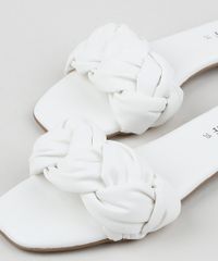 Rasteirinha-Feminina-Oneself-Trancada-Bico-Quadrado-Branca-9962437-Branco_3